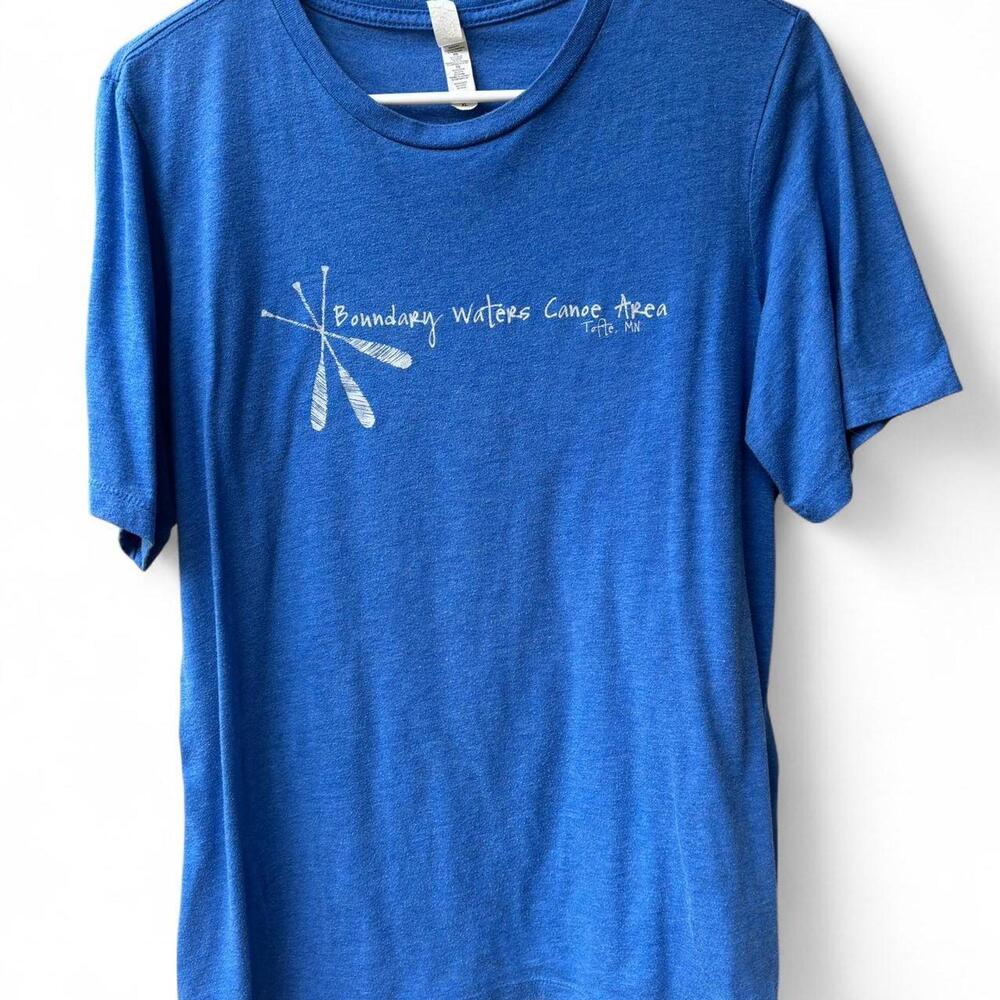 Blue Boundary Waters Canoe Area tee